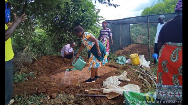 Creating the foundations for the sustainable growing of vegetables.