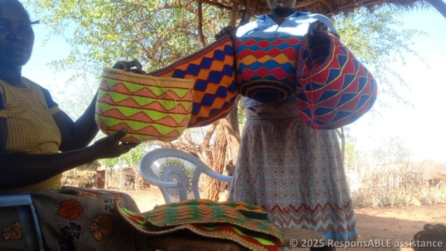 The new weaved baskets.